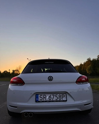 Volkswagen Scirocco cena 34900 przebieg: 276000, rok produkcji 2010 z Rybnik małe 106